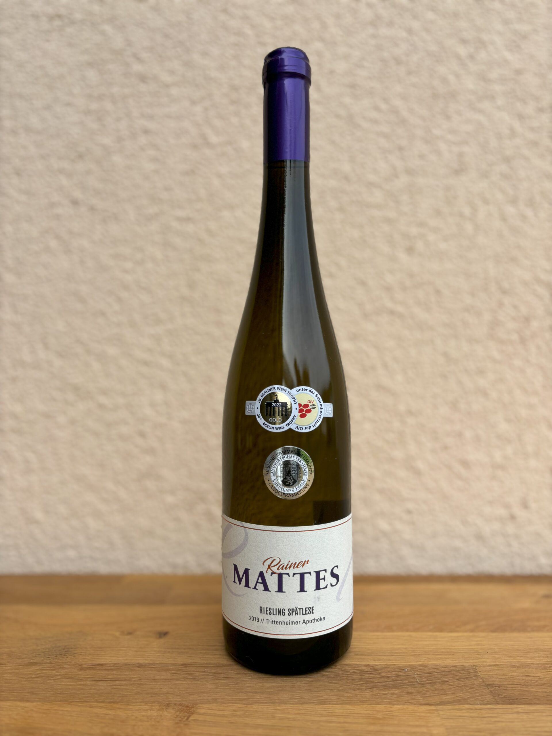2019er Riesling Spätlese